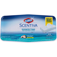 Clorox Disinfecting Wipes Clorox Scentiva - Pacific Breeze & Coconut Refills 24 ct