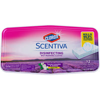 Clorox Disinfecting Wipes Clorox Scentiva - Tuscan Lavender & Jasmine Refills 12 ct