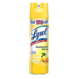 Lysol Disinfectant Spray Lemon Breeze Scent 19 oz