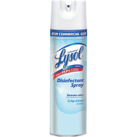 Lysol Crisp Linen Commercial Use Disinfectant Spray 19 oz