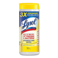 Lysol Disinfectant Wipes Lemon Lime 35 ct
